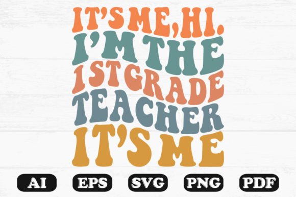 1st Grade Teacher Graphics for Crafts