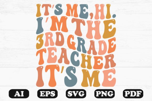 3rd Grade Teacher Graphics for Crafts