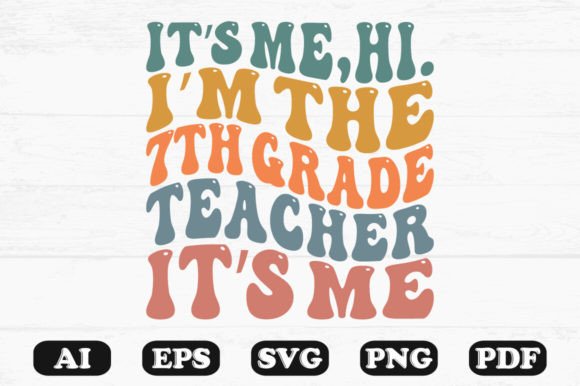 7th Grade Teacher Graphics for Crafts