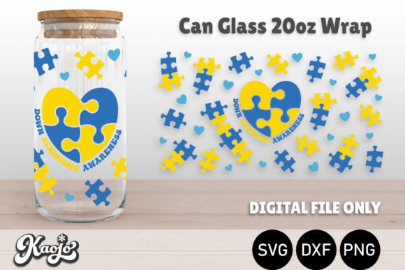 Down Syndrome Awareness Can Wrap: Graphics & Crafts
