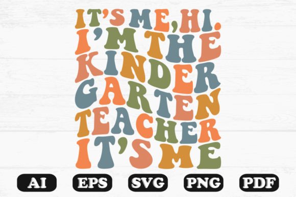 Kindergarten Teacher Graphics for Crafts