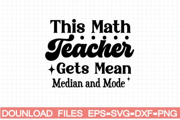 Mean Median Graphics for Crafts