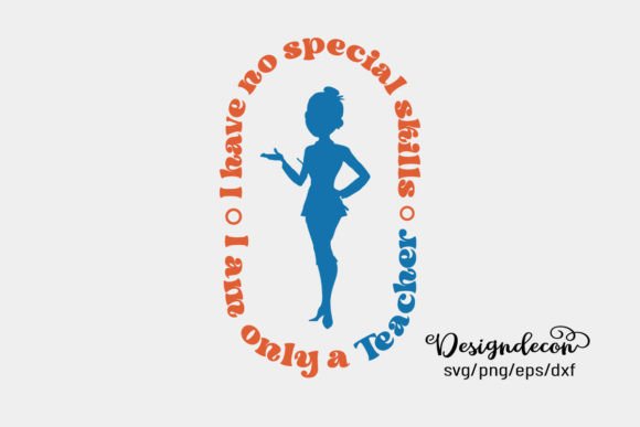 Retro Teacher Life Graphics for Crafts Projects