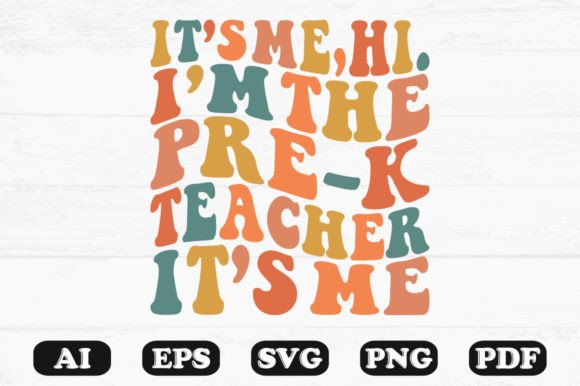 Reviewing the Pre-K Teacher Wavy Design