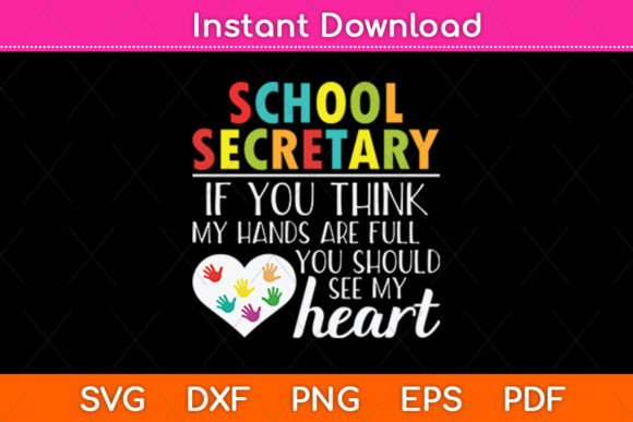 School Secretary Graphics for Crafts Review