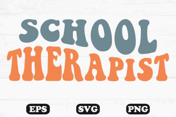 School Therapist Graphics for Crafts & Web