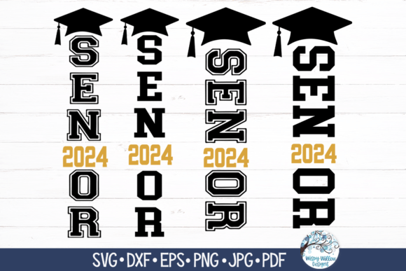 Senior 2024 SVG Bundle: Graphics for Crafts