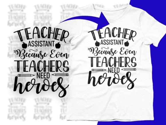 Teacher Assistant Graphics for Crafts
